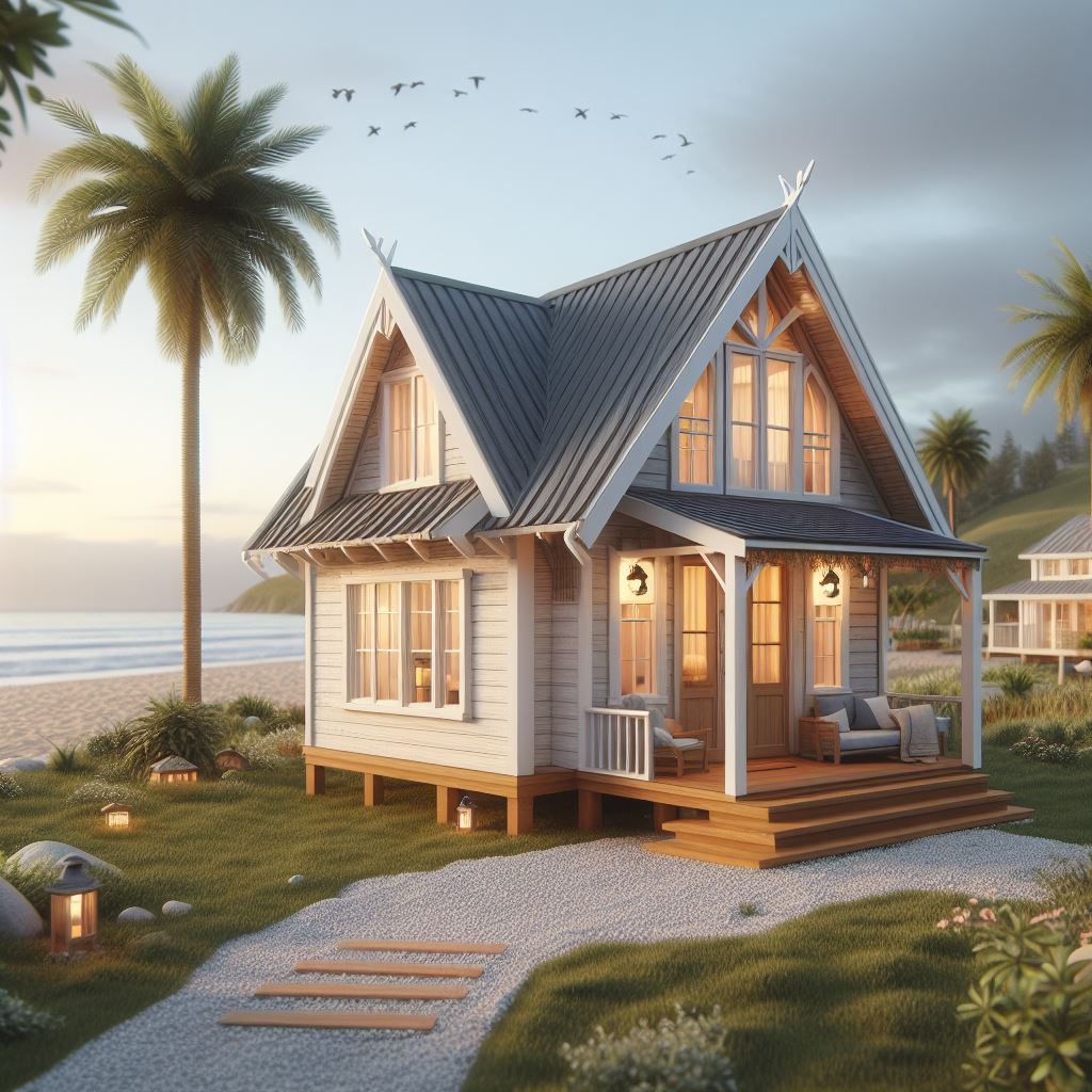 tiny home on the beach